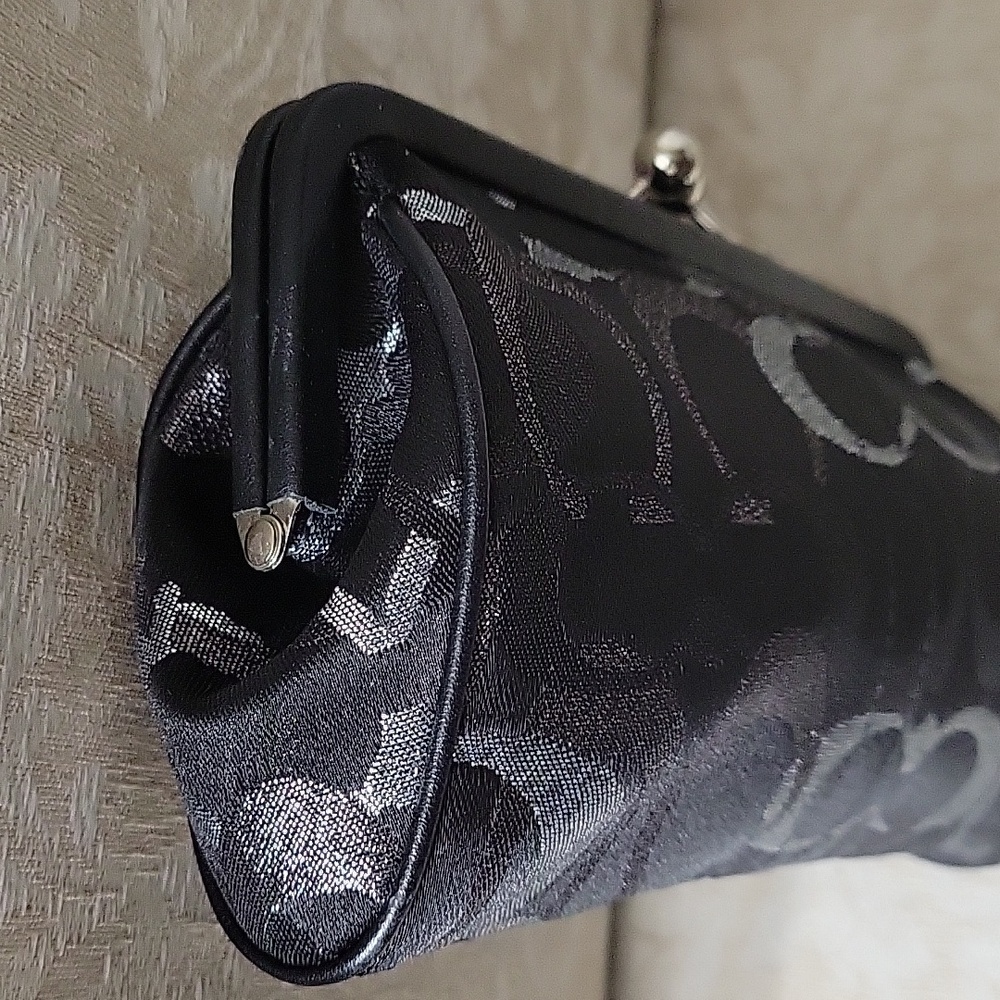 Coach Optic Mini 2007 Signature C Kisslock Wristlet View 4